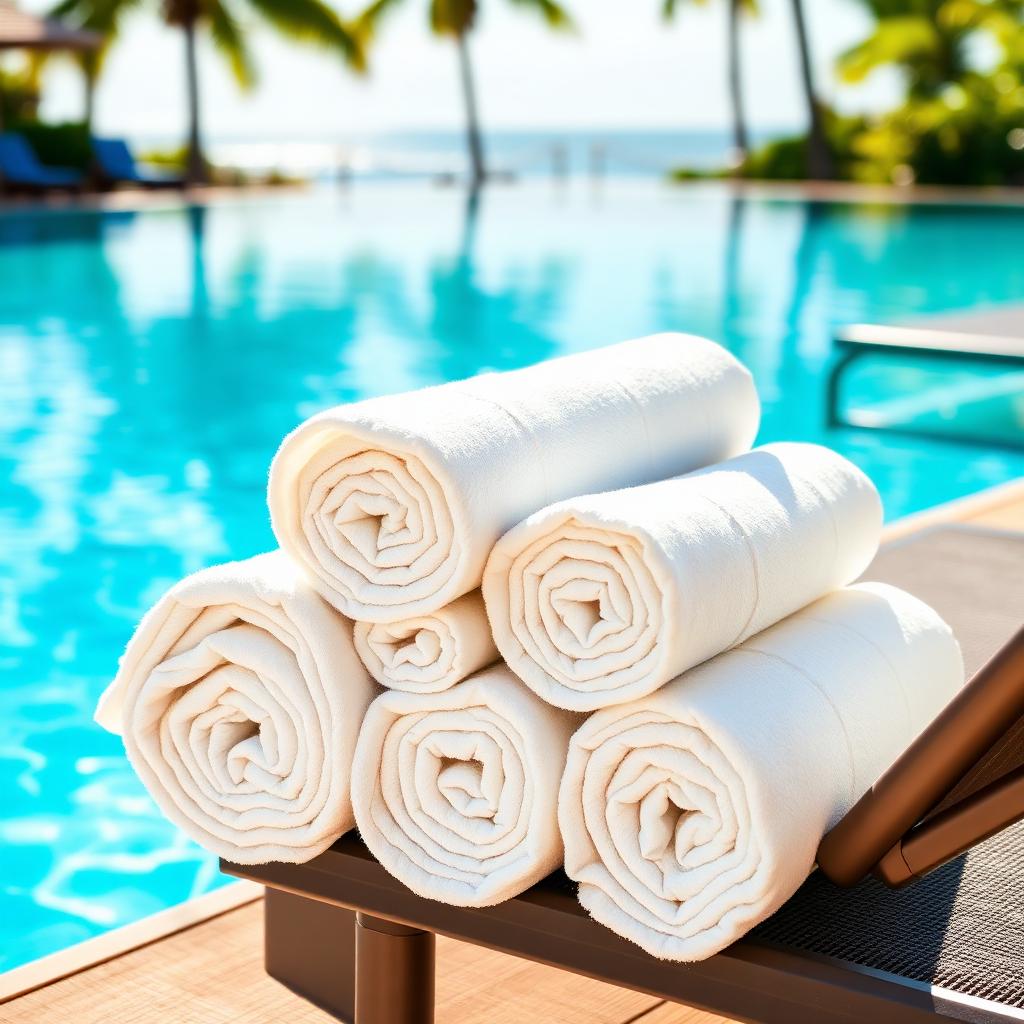 Pool Towel — My Trident hospitality linen supplied in Goa